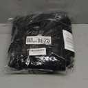 Tokla 6 Piece Lint Free Large Microfiber Bath Towels Set - 2 Bath Towels, 2 Hand Towels 2 Wash Cloths, Extra Large 32"x63" Absorbent | Quick-Dry Towels | Premium Lightweight Bath Set (Black)