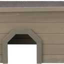 TRIXIE Indoor & Outdoor Small Animal Hideout Shelter for Rabbits and Guinea Pigs, Weatherproof Hide House with Two Entrances, Easy Assembly, Animal-Safe Design