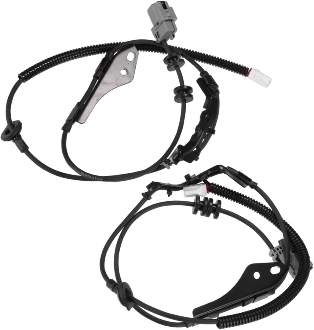 Motoforti Car Rear Left Right ABS Wheel Speed Sensor Fit for Toyota Yaris 2008-2012 No.895160D120/895160D110 - Pack of 2 Long-lasting