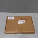 an Oval Hole White Faucet Mat for Kitchen Sink Bathroom 17.32" x 4.6" Kitchen Faucet Absorbent Mat Diatomite Splash Guard Quick Drying Stone Drip Catcher Hole 6.22" x 2.28"