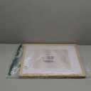 upsimples 12x16 Frame, Natural Solid Wood Picture Frames, Display 8.5x11 with Mat or 12 x 16 Without, Vertical & Horizontal Wall Hanging, 1 Pack, Natural