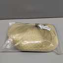 Blonde Bob Wig with Heart Sunglasses - Heat-Resistant, Synthetic Fiber, Adjustable and Natural Looking