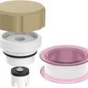 ASSE 1019-A Outdoor Faucet Repair Kit with Teflon Tape, Vacuum Breaker Replacement Kit Anti-Siphon Frost-Free Hose Bib Sillcock Valve Replacement Assembly for Outside Repair Accessories