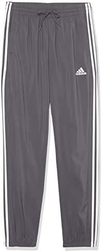 adidas Men's Aeroready Essentials Woven 3-Stripes Tapered Pants ( US, M )