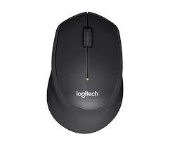 Logitech M331 Silent Plus Wireless Mouse- Black