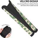 Stylish Vintage Groovy Flowers Seat Belt Covers Soft Comfortable Shoulder Strap Pads for Adults Universal Car Accessories - Pack of 2