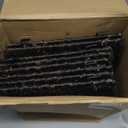 Liliful Christmas Tree Collar Woven Tree Collar Tree Ring Farmhouse Tree Collar Wicker Rustic Tree Skirt for Christmas Tree Decorations(Dark Brown,42 Inches)