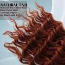 2 x CTRLALT Deep Wave Crochet Hair white Ocean Deep Wave Crochet Hair 16 Inch Curly Braiding Hair for Crochet Braids (16Inch 2pack white) (350)