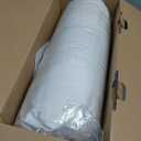 Serta Goose Feather Down Fiber Cotton Comforter King Size - 100% Cotton Duvet Insert - Hotel Luxury Hypoallergenic Bedding Comforter All Season Medium Warmth 106 x 90 Inch White