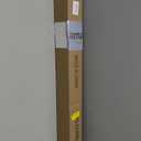 1-Inch Diameter Curtain Rod, Adjustable Rod Set with Premium Aluminum Brackets and Finials, Single Heavy-Duty Curtain Rods for Windows (Satin Nickel, 72-144")