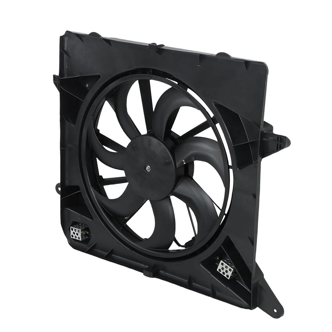 labwork Radiator A/C Condenser Cooling Fan Replacement for Cadillac SRX 3.0L 3.6L 2010-2016 67401006 TYC622650