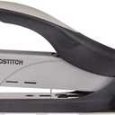 Bostitch Office 60 Sheet Heavy Duty Stapler - Two Fingers, No Effort, Spring Powered Stapler - Gray (1200)