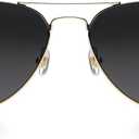isheep Classic Gold Aviator Sunglasses Unisex Metal Frame, Luxury Gold-Plated Temples, UV400 Protection, Durable & Stylish Eyewear