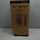 Portable Air Conditioners, Evaporative Air Cooler with Remote & LED Display, 120 Oscillation, 12H Timer, 3 Speeds & 4 Modes, 60W Energy-Efficient, Windowless Swamp Cooler for Bedroom Office Garage