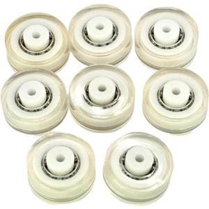 RV20155 (Pack of 8) Ball Bearing Wheel Replacement | Direct Replacement of R201557Z | Essential Pool Maintenance Accessory - Upgrade Your Pool's Performance Now!