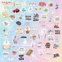 4 x 178 Pcs Christian Water Bottle Stickers, Soft Retro Biblical Christian Stickers for Prayer Board Journaling Laptop, Inspirational Religious Gifts for Kids, Girls, Women (Faith178)