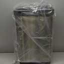 EKO Mirage-T 50 Liter / 13.2 Gallon Touchless Rectangular Motion Sensor Trash Can, Brushed Stainless Steel Finish