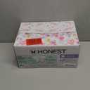 The Honest Company Comfort Dry Disposable Diapers for Sensitive Skin, Hypoallergenic, Rose Blossom + Tutu Cute, Club Box Size Newborn 72 Count