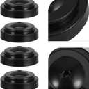 Operitacx Flag Pole Stand Base Indoor Table Top Flag Holder for Office Conference Desk Display Small Plastic Flagpole Base 8 Pack