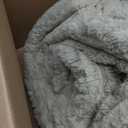 Madison Park Jasmine Luxurious Plush King Comforter Set, 3 Piece, Taupe