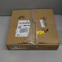 PATIKIL Drum Lamp Shades for Table Lamps 12"x12"x8" Linen Lampshade Set of 2 Easy Assembly Lamp Shade with E27 to E26/E14 Adapters for Floor Lamps Bedside Lamps, Beige (1.65" Spider)