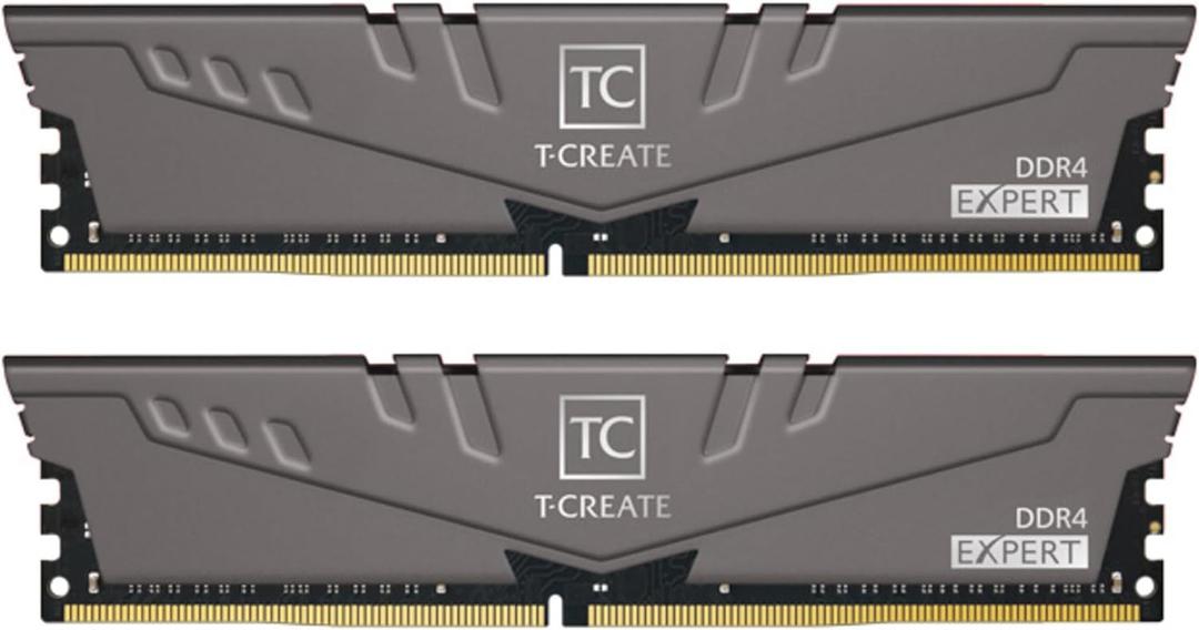 TEAMGROUP T-CREATE Expert overclocking 10L DDR4 32GB Kit (2 x 16GB) 3600MHz (PC4 28800) CL18 Desktop Memory Module Ram - TTCED432G3600HC18JDC01
