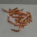 WHK 10 Packs 1/2 Inch Copper PEX Stub Out Pex-B Copper Stub Out Elbow with Wall Flange with Wall Flange 1/2" x 6"