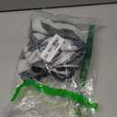 famliihw Black and White Stripe Hair Towel Wrap Microfiber Fast Drying Hair Turban with Buttons for Women Men Drying Curly, Long & Thick Hair