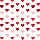 Marspark 72 Pcs Heart Garland Banner for Valentines Decorations Red Pink Heart Garland for Valentines Day Party Decor Wedding Engagement Bachelorette Home Outdoor Indoor Hearts Hanging Decorations