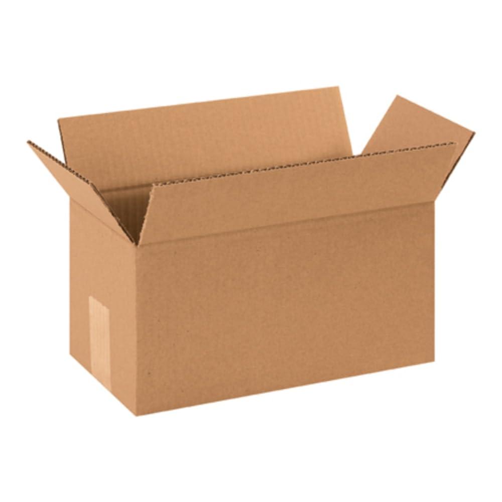 BOX USA Shipping Boxes Long 12"L x 6"W x 5"H 25-Pack - Corrugated Cardboard Box for Moving, Mailing, Packing, Packaging and Storage