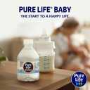 Pure Life Baby, Purified Water with Minerals Added for Taste, Ideal to Mix with Formula or Cereal - No Fluoride Added & 3x Filtered for Quality - 8 Fl Oz Mini Bottles (EXP 11/30/26)