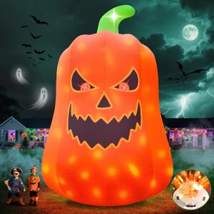 Kalolary 20FT Tall Halloween Inflatables Pumpkin Outdoor Decorations