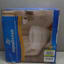 Lumex Raised Toilet Seat, 4.5" Riser, Non-Locking, Fits Most Toilets