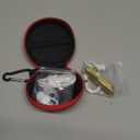 New Bee Bluetooth Earpiece V5.0 Wireless Handsfree Headset with Microphone 24 Hrs Driving Headset 60 Days Standby Time for iPhone Android Samsung Laptop Trucker Driver (Gold)