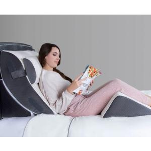 Klbs Bed Wedge Pillow Chic Jacquard Cover Wedge Pillow for Sleeping and Acid Reflux, Heartburn (4 Piece Wedge Set)