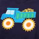 Baby Toddler Boy's Cotton Crewneck Sweatshirt Christmas Clothing 1-7Y (Blue)