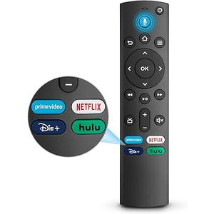 Replacement Voice Remote for Fire Smart Stick 4K,TVs Stick(2nd/3rd Gen),Lite,TV Cube(1st/2nd/3rd Gen),for Insignia/Pioneer/3rd Gen Smart TV