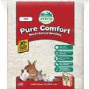 Oxbow Animal Health Pure Comfort Bedding, Rabbit, Hamster, & Guinea Pig Bedding, Bunny Supplies for Litter Box, Pet Safe, 99.9% Dust-Free, White Paper, 72 Liter Bag