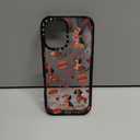 for iPhone 17 Case - [6.6 ft Military-Grade Drop Protection] [Anti-Peel Technology] Clear Black TPU Bumper Case with Cute Design (Dog and Hotdog)