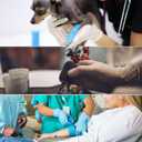 OZER 12 Pack 4 Inch x 5 Yards Self Adhesive Bandage Breathable Cohesive Bandage Wrap Rolls Elastic Self-Adherent Tape for Stretch Athletic, Sports, Wrist, Ankle (Colorful)