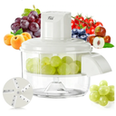 Electric Grape Peeling Machine – Automatic Peeler Skin Remover Tool for Small Fruits. 20s Fast Peeling Rechargeable Wireless, Easy Clean for Home & Commercial Use, Grape Garlic Cherry Tomato Peeler