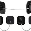 Refrigerator Lock Fridge Locks for Kids Keyless Child Safety Cabinet Locks for Cabinets Closets Drawers Window Electrical Appliances (3 Pack, Black)