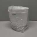 QCQHDU 6.5 inch Plant Pot, 2 Pack Planters for Indoor Plants with Drainage Holes & Saucer, Outdoor Flower Pots Home Garden Modern Decor (White)