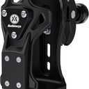 Extra Large Motorcycle Cup Holder Anti Theft, Mathtoxyz Bike Water Bottle Holder 1.95  3.6 inch Universal Size Handlebar Drink Holder Cage for Moto Bicycle, Boat, Scooter, Stroller, Wheelchair