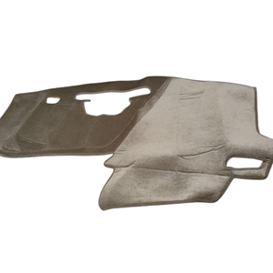 Custom Tailored Dashboards Covers Velour Taupe