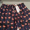 maamgic Mens Slim Fit Swim Shorts Swim Trunks 7 inch, Flamingo Navy, S