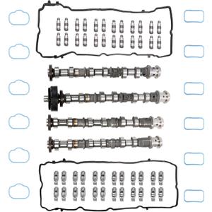 Engine Camshafts Rockers Arm Lifters Kit, 3.6L V6 Pentastar, for Jeep Wrangler Grand Cherokee Grand Caravan,for Dodge Durango Charger Challenger,for Ram 1500,for Chrysler 300, 11-16 (66pcs)