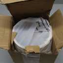 Small Table Lamp for Bedroom, Nightstand Lamp Linen Lampshade Bedroom Wood Base Small Bedside Lamp for Night Stands, Desk Lamps for Reading Living Room, Office (LED Bulb Included) (Black-Walnut Wood)