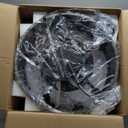 Ohniyou 20'' Caged Rustic Farmhouse Ceiling Fan with Lights Remote Control, Reversible Motor, 6 Speeds Ceiling Fan Light Fixture for Dining Room Bedroom