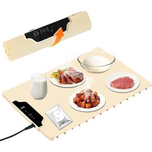 Sourdough Starter Warmer with 85-200F Temp Control & 12H Timer, Full-Surface Fast Heating Silicone Sourdough Warming Mat for Sourdough, Baking, Yogurt, Kombucha, and Daily Home Use(Medium)